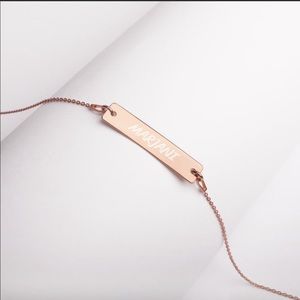 Personalized name necklaces or bracelets